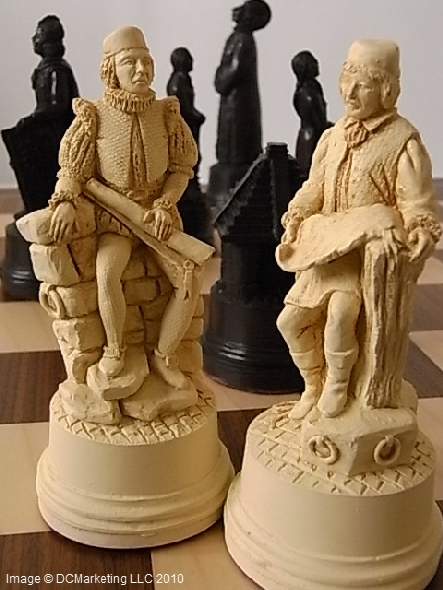 Columbus Plain Theme Chess Set